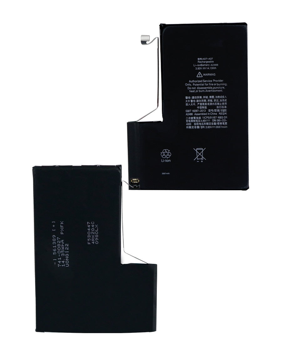 Batería para iPhone 12 Pro Max A2342 A2410 A2411 A2412 3687mAh | Slim Company