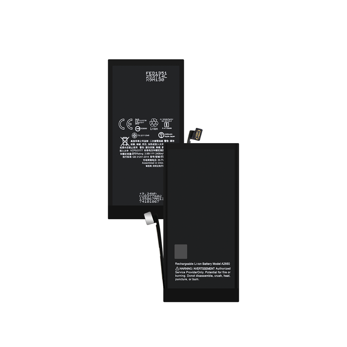 Batería para iPhone 13 Mini A2626 A2628 A2629 A2630 2406mAh | Slim Company