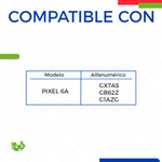 Batería para Google Pixel 6a Modelo GLU7G | Slim Company