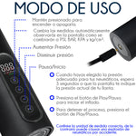 Compresor de Aire Digital USB-C Portátil Modelo C2813 Negro | Slim Company