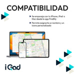 Localizador para Objetos Compatible con Apple Buscar FindMy Blanco | Slim Company