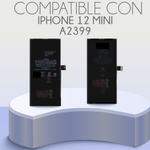 Batería para iPhone 12 Mini A2176 A2398 A2399 A2400 2227mAh | Slim Company