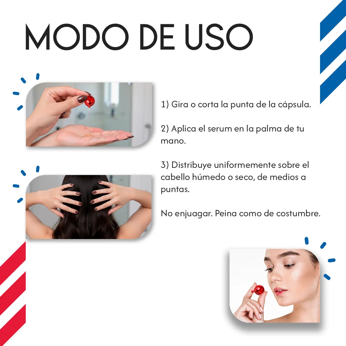 Kormesic Cápsulas Capilares Reparadoras 40 Piezas para Cabello Seco o Dañado | Slim Company