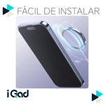 Soporte Celular Aro Magnético para MagSafe iPhone y Android Negro | Slim Company