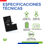 Batería para iPhone 13 Pro A2636 A2638 A2639 A2640 3095mAh | Slim Company