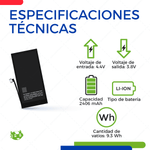 Batería para iPhone 13 Mini A2626 A2628 A2629 A2630 2406mAh | Slim Company