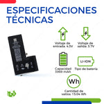 Batería para iPhone 11 Pro Max A2161 A2218 A2220 3969mAh | Slim Company