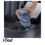 Soporte Celular Aro Magnético para MagSafe iPhone y Android Negro | Slim Company