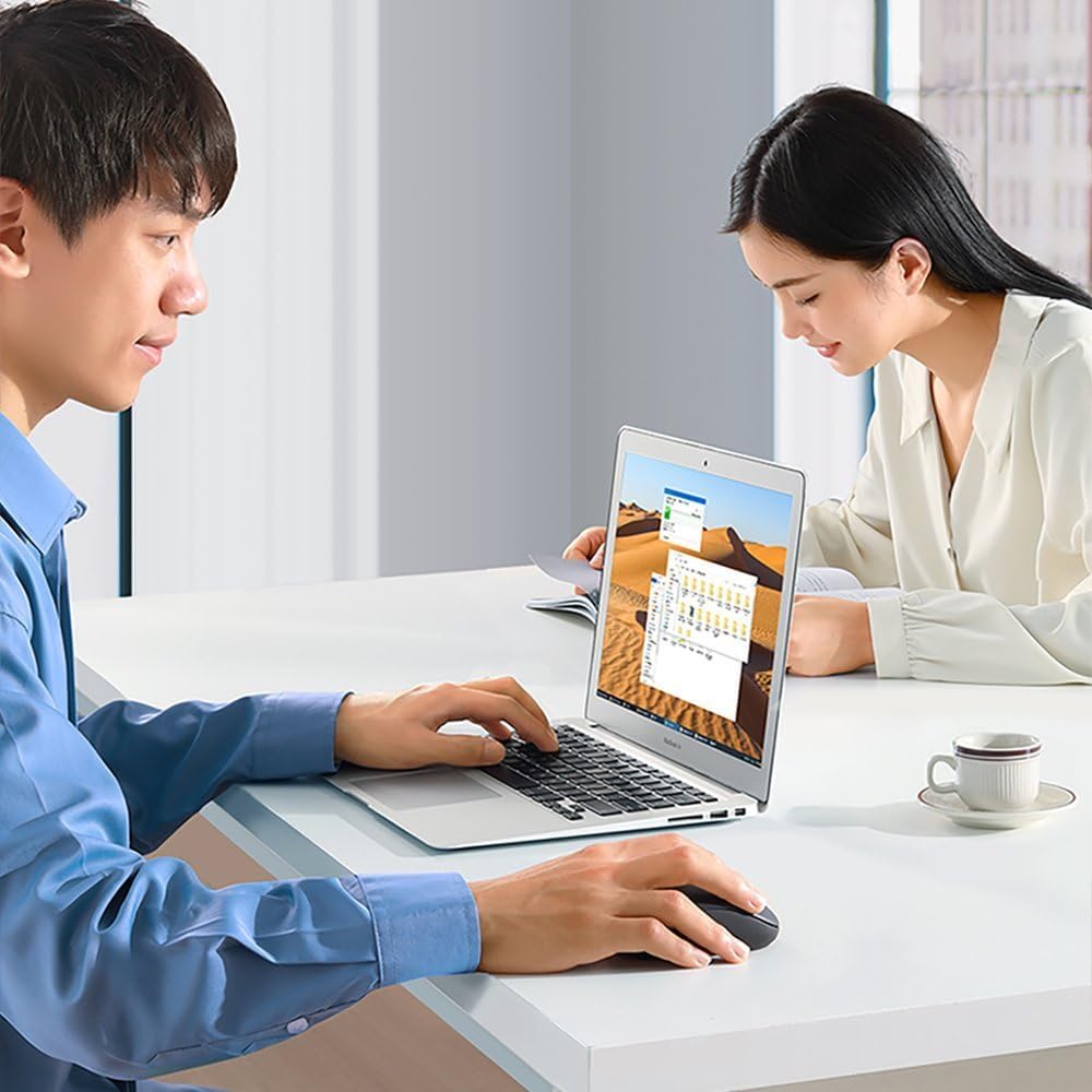 Mouse Inalámbrico Ugreen 90550 2.4G Silencioso 800–2400 DPI Ergonómico Alcance 10 m