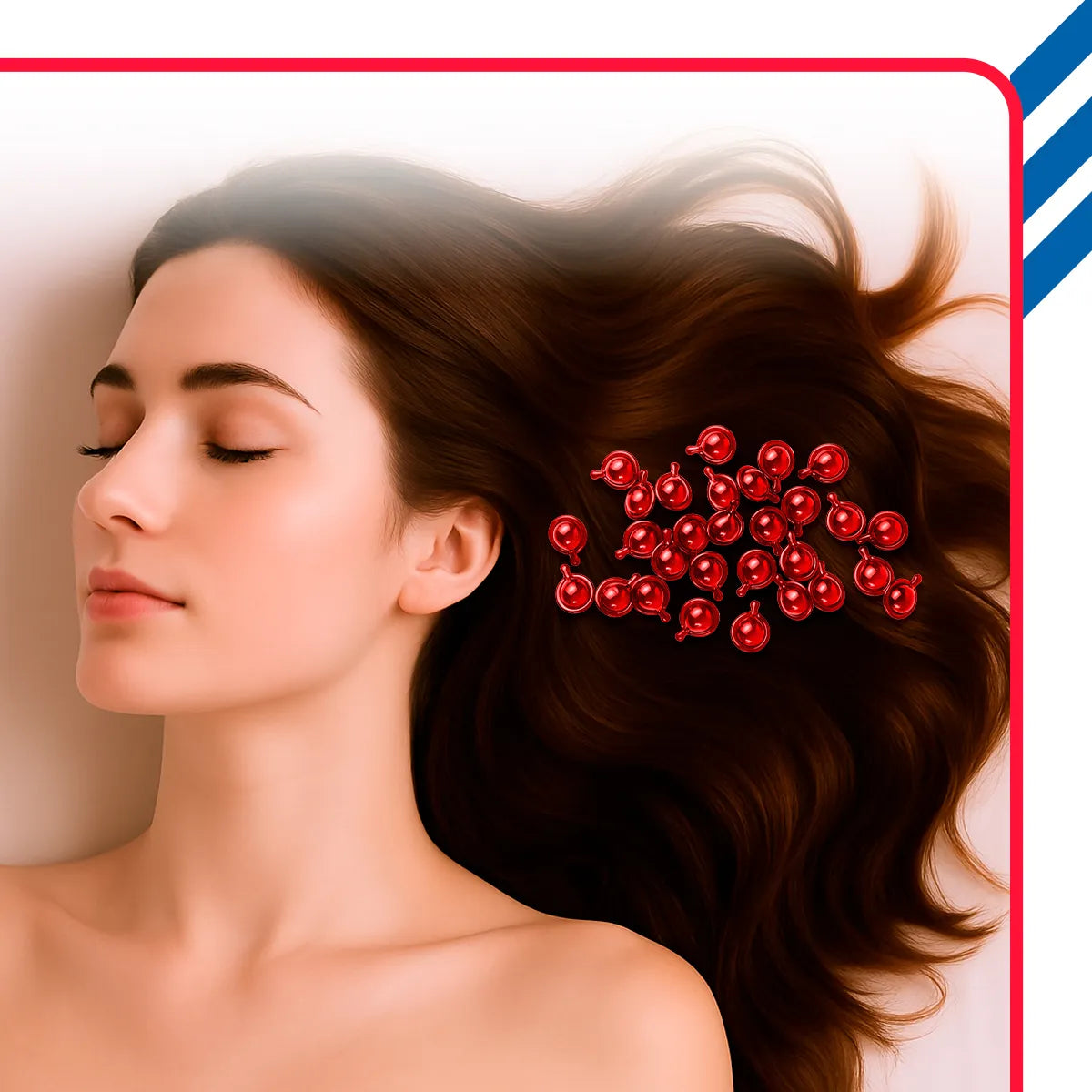 Kormesic Cápsulas Capilares Reparadoras 40 Piezas para Cabello Seco o Dañado | Slim Company