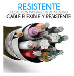 Cable Extensión USB Activa 2.0 Macho a Hembra 15 m 480 Mbps Negro | Slim Company