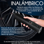 Compresor de Aire Digital USB-C Portátil Modelo C2813 Negro | Slim Company