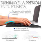 Mousepad Ergonómico de Gel Antideslizante con Apoyo para Muñeca | Slim Company