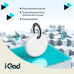 Localizador para Objetos Compatible con Apple Buscar FindMy Blanco | Slim Company