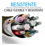 Cable Extensión USB Activa 2.0 Macho a Hembra 10 m 480 Mbps Negro | Slim Company