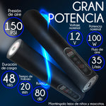 Compresor de Aire Digital USB-C Portátil Modelo C2813 Negro | Slim Company