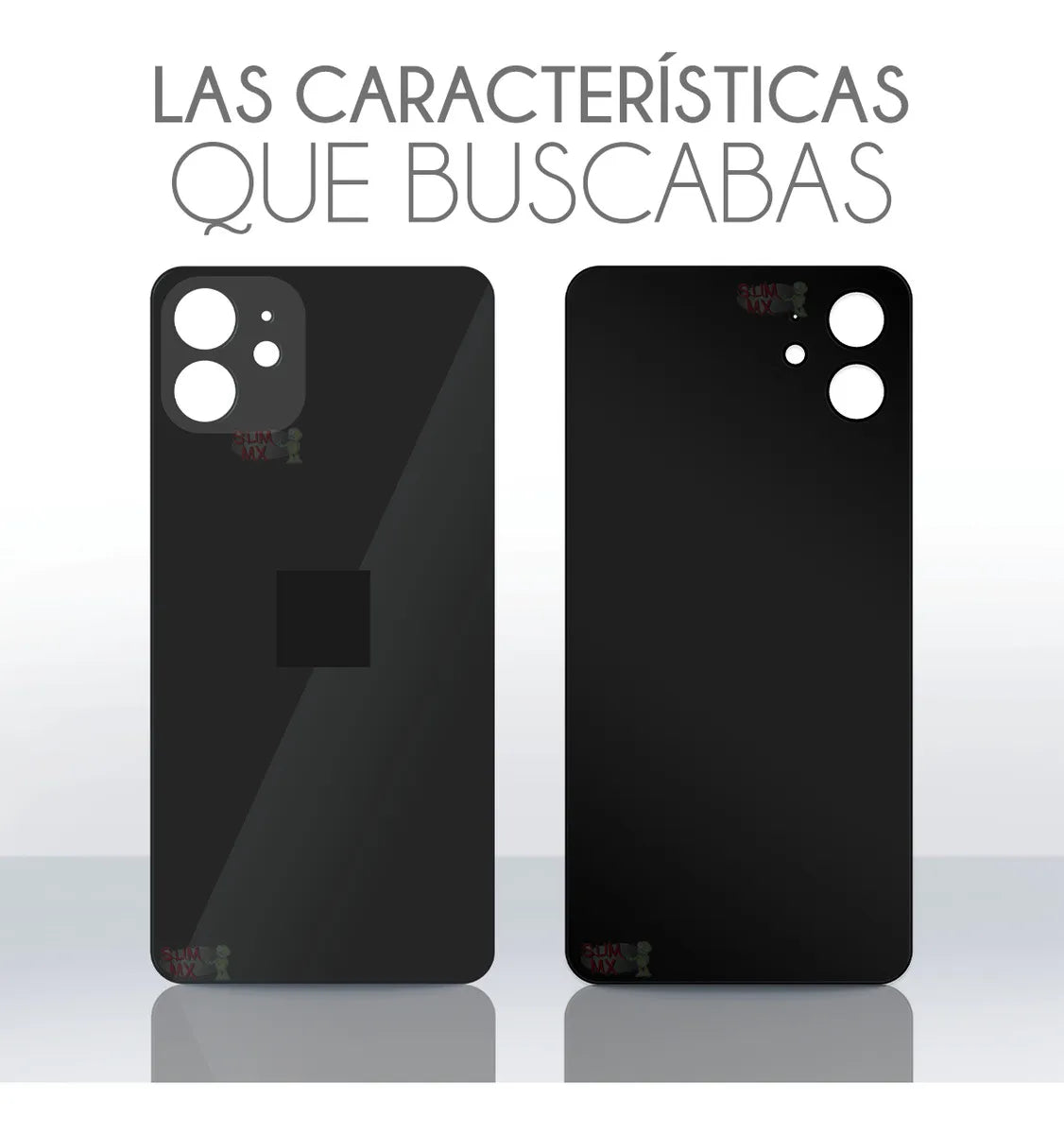 Tapa Trasera para iPhone 11 A2111 A2221 A2223 Big Hole | Slim Company