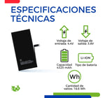 Batería para iPhone 14 Plus A2632 A2885 A2886 A2887 A2888 4325mAh | Slim Company