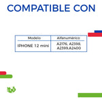 Pantalla para iPhone 12 mini A2176 A2398 A2399 A2400 Incell Negra | Slim Company