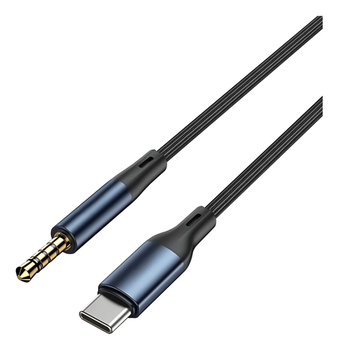 Cable De Audio Usb Tipo C A Auxiliar 3.5mm Reforzado Igad 1m