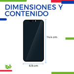 Pantalla para iPhone 12 y 12 Pro AMOLED Negra | Slim Company