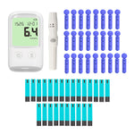 Medidor de Glucosa en Sangre Glucómetro con Tiras Reactivas Blanco | Slim Company