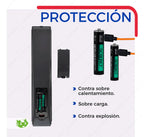 Pilas Recargables AAA Slim Company – Paquete de 4 con Cable de Carga USB