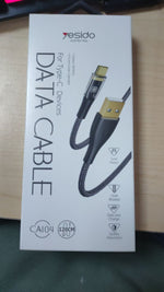 Cable para iPhone USB a Lightning 1.2 m Nailon Trenzado 2.4A Negro | Slim Company